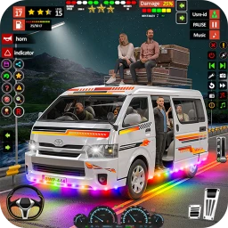 Ikon Mini Bus Driving Euro Bus Game
